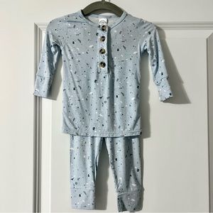 3-6M Steele Top and Bottoms Lou Lou and Company